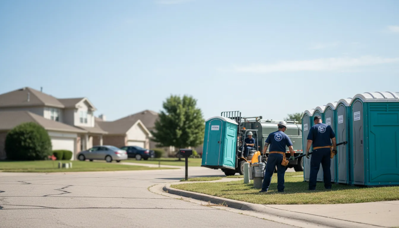 Porta Potty Rental in Mount Ayr, IA near me